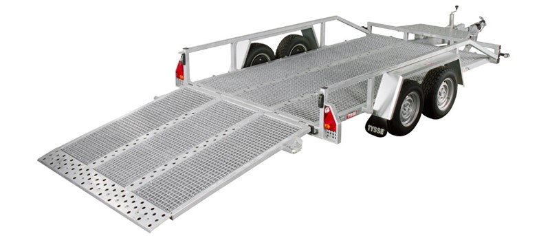 Tilhenger Maskin 2 akslet totalvekt > 3000 kg